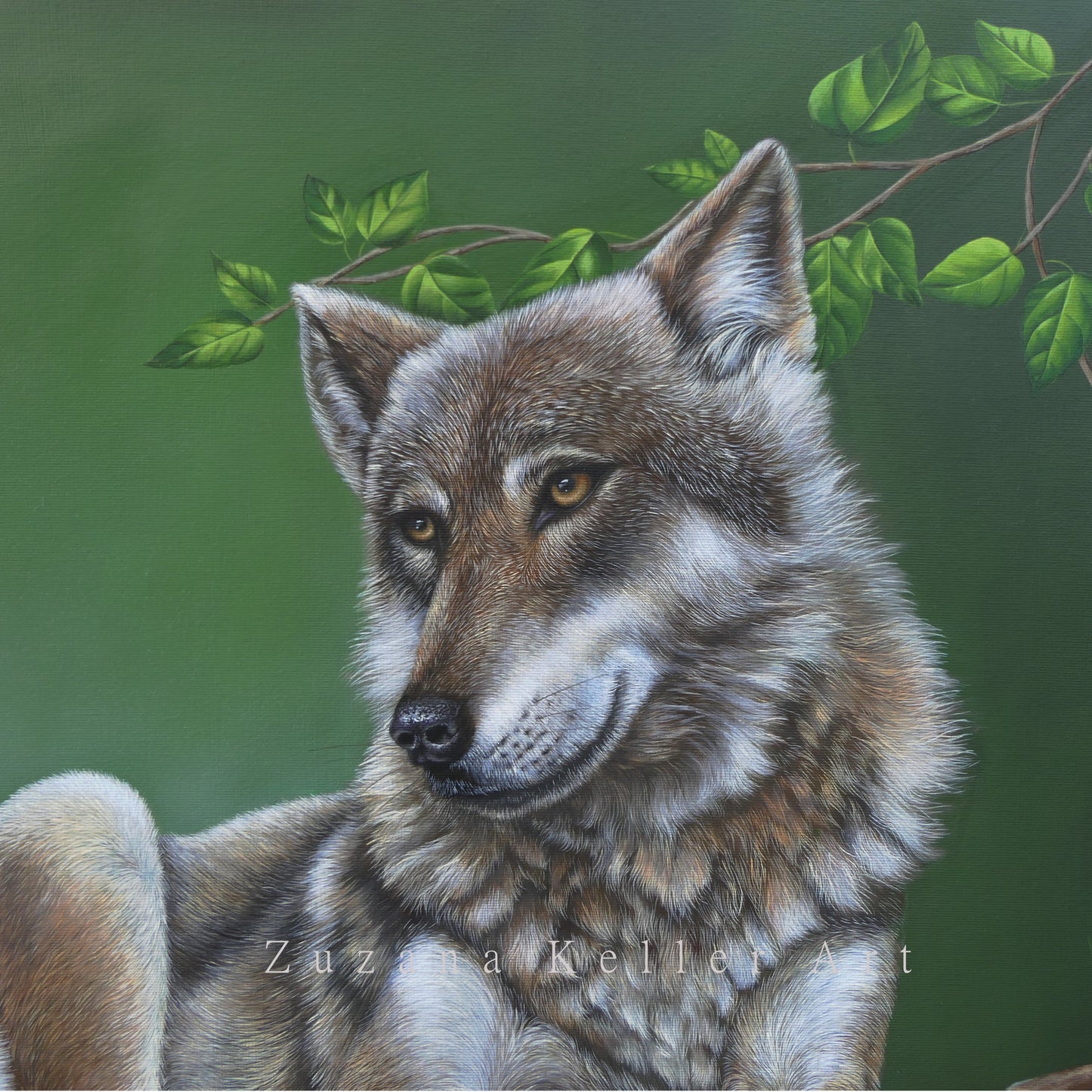 ALLE FÜR EINEN - Original Acrylbild