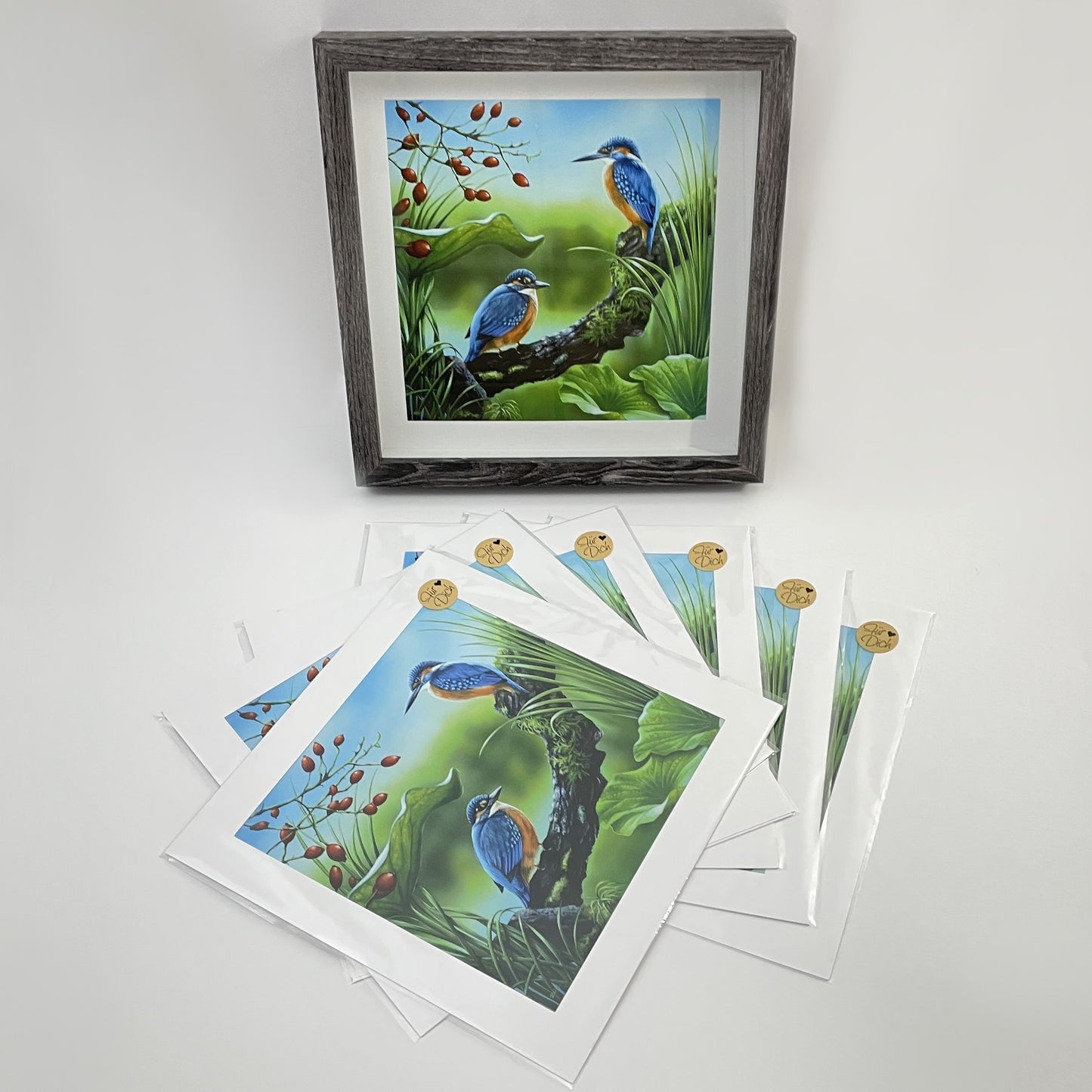 Am Ufer - Kunstdruck