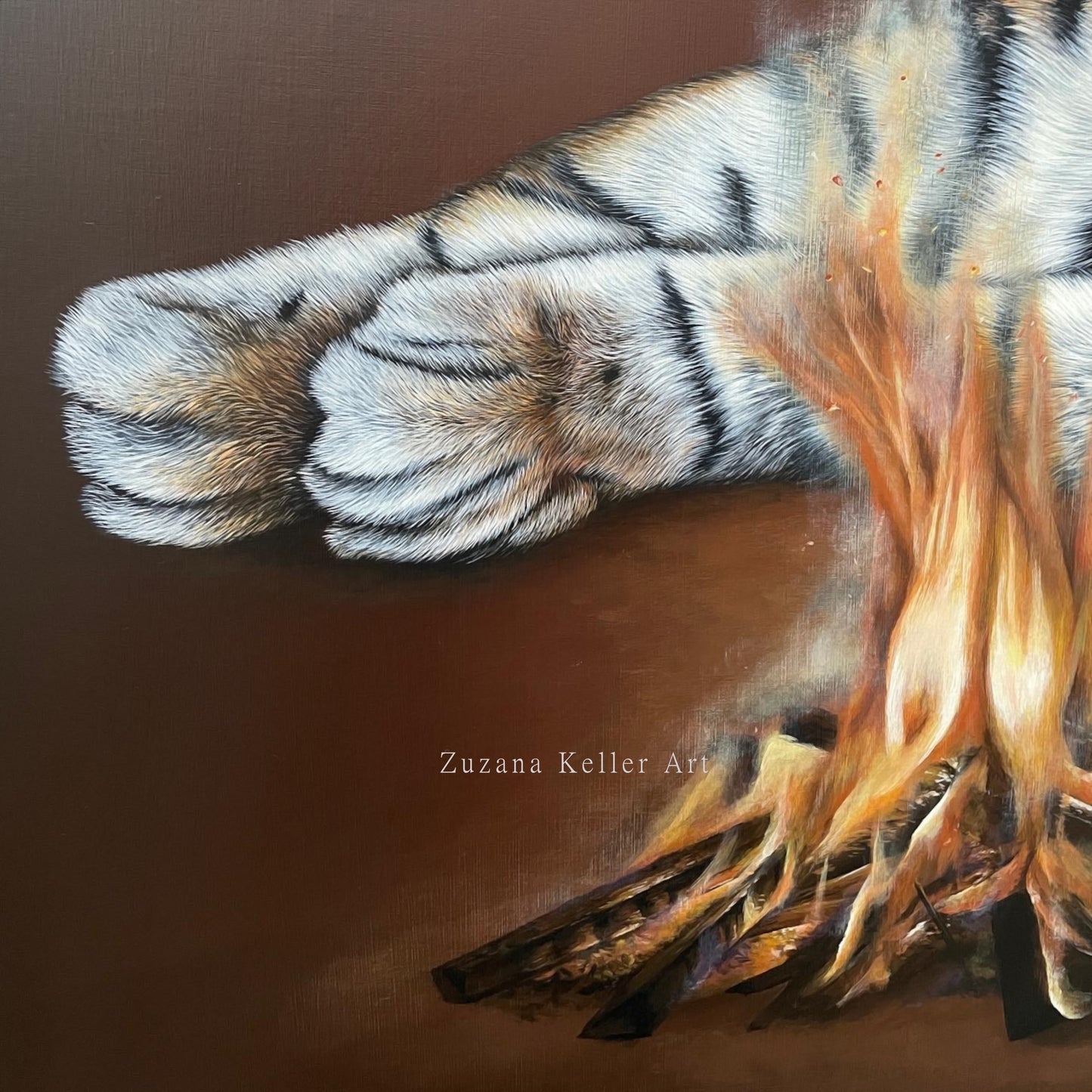 DER GROßE TRAUM - Original Acrylbild