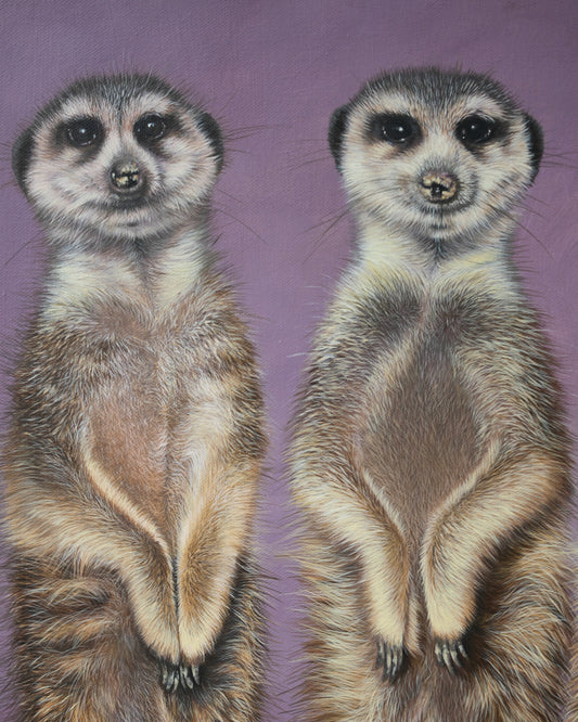 Die Wache - Original Acrylbild