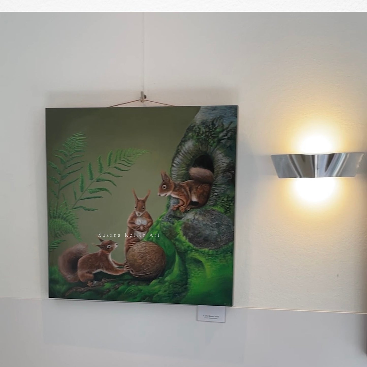 DIE BEUTE - Original Acrylbild