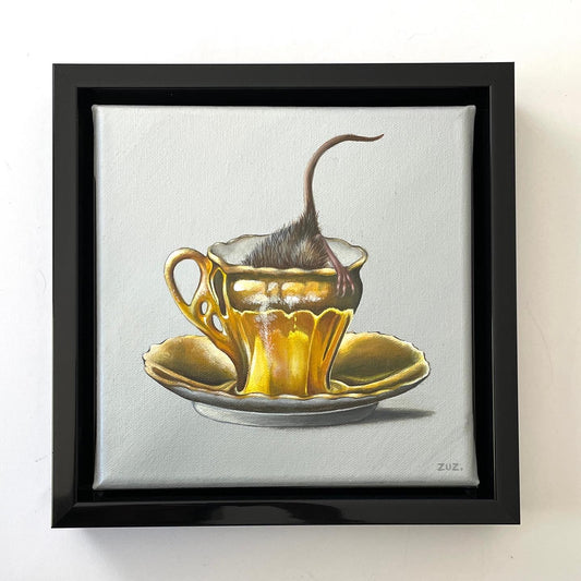 Espresso Doppio - Original Acrylbilder (2-er Set)