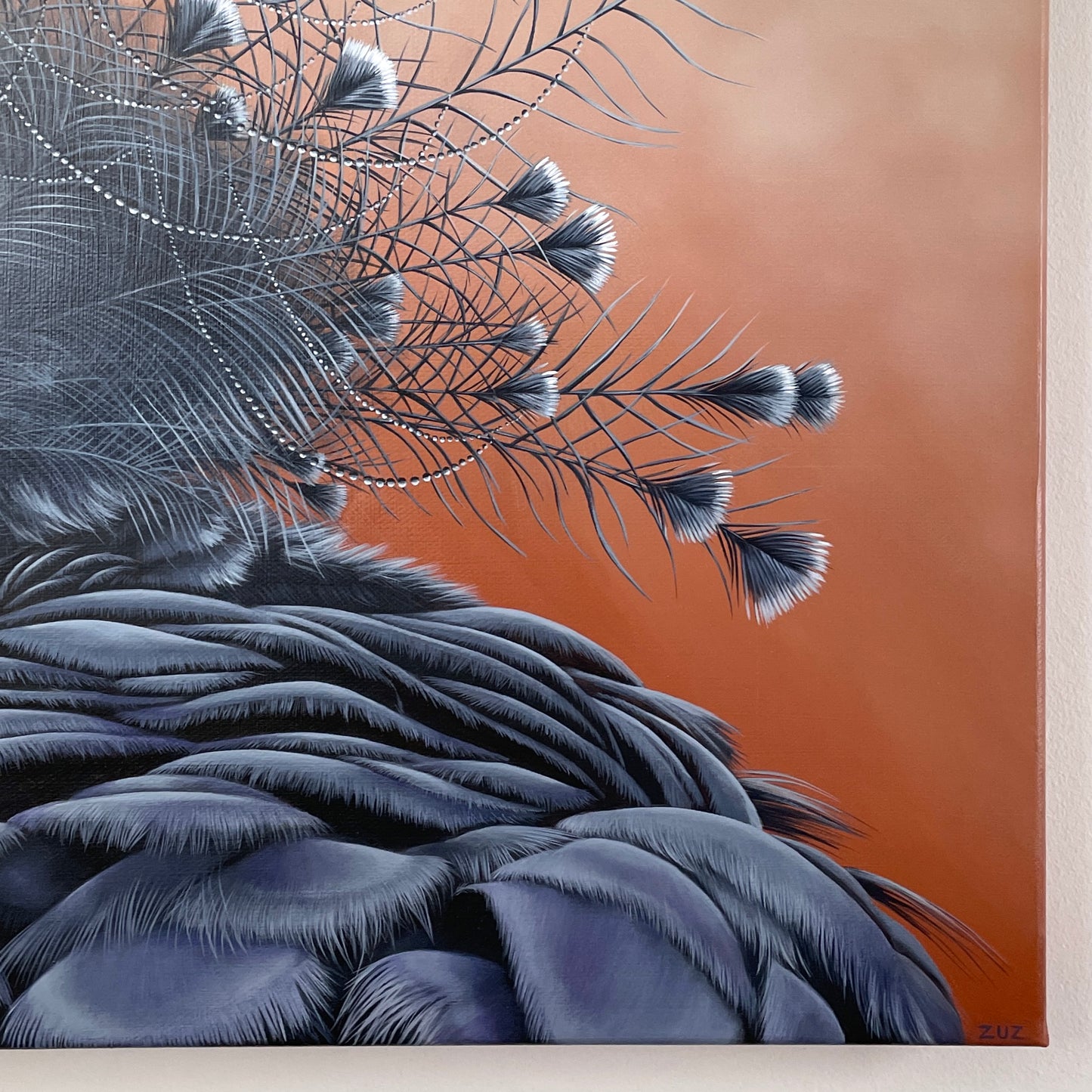 GEKRÖNT - Original Acrylbild