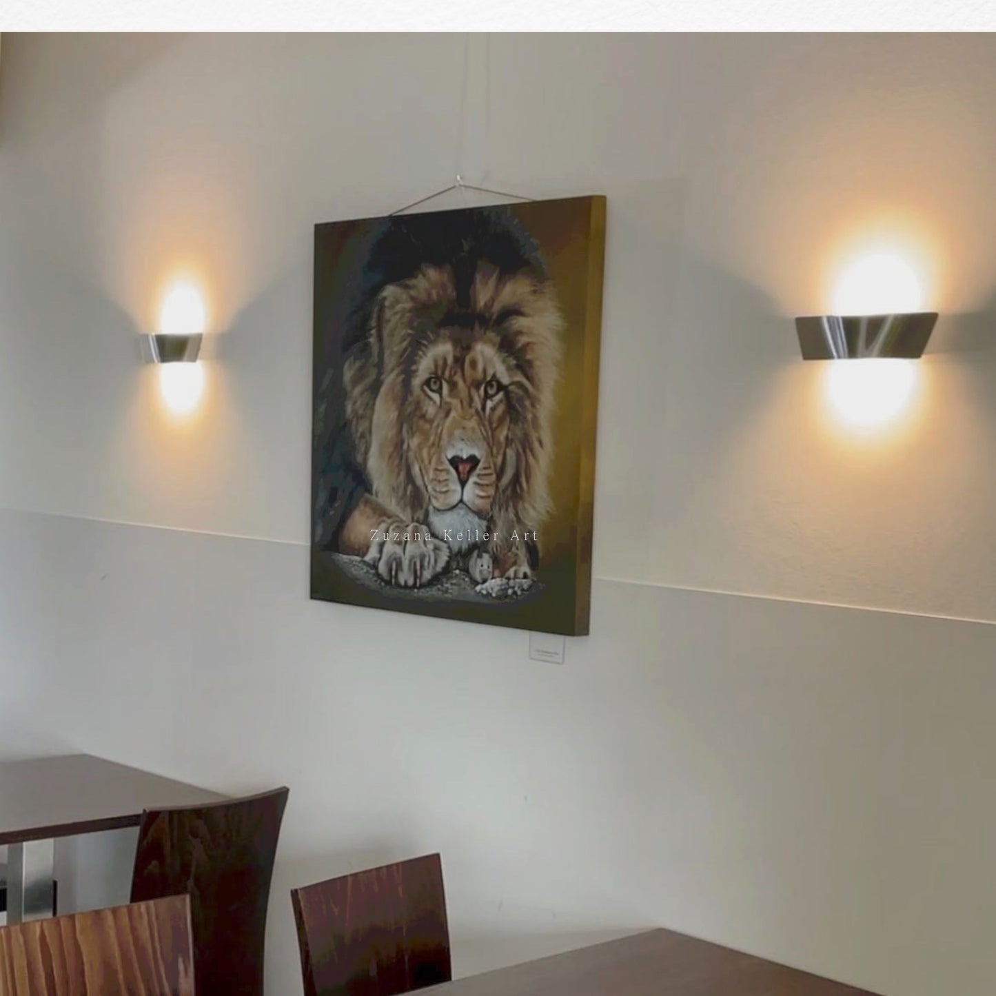 DER BESCHÜTZER - Original Acrylbild