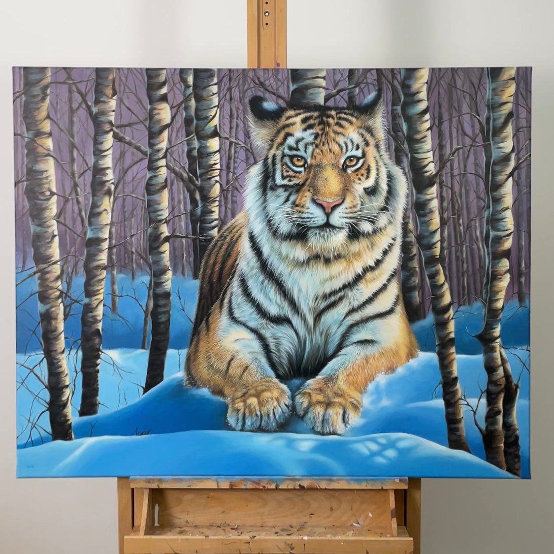 STILLE - Original Acrylbild