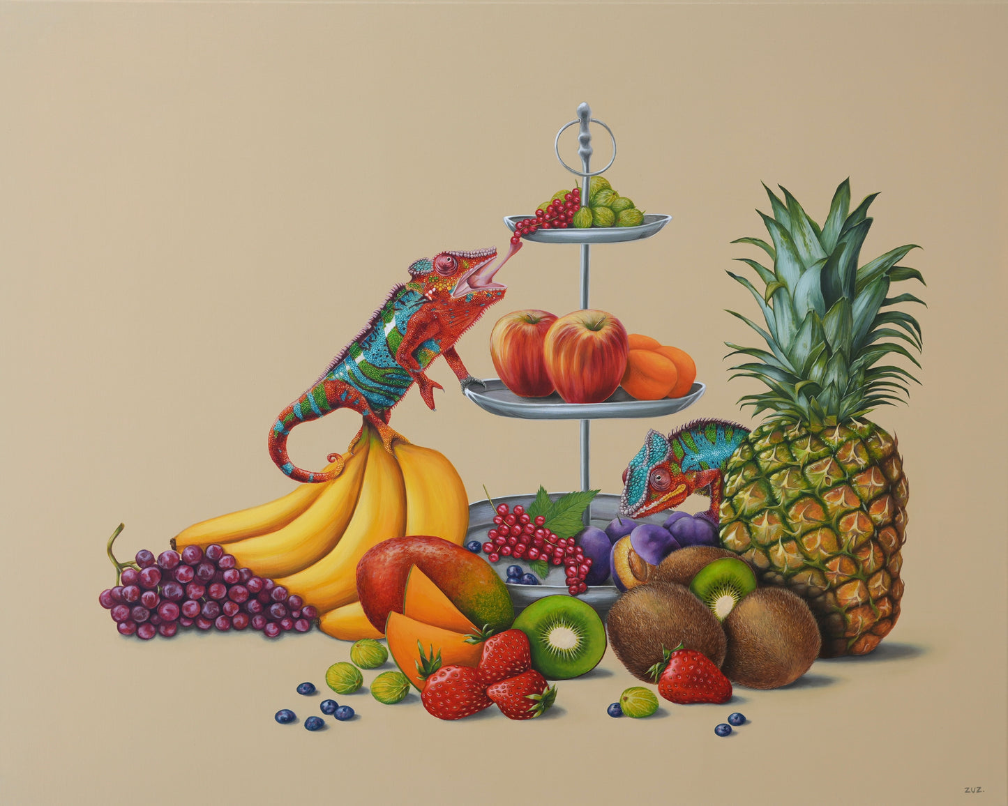 TUTTI FRUTTI - Original Acrylbild