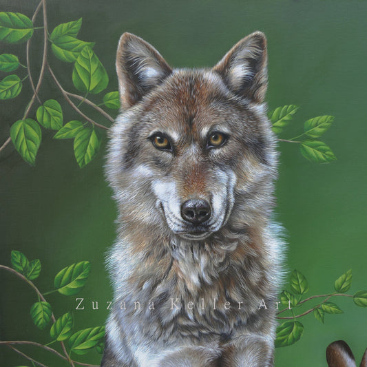 ALLE FÜR EINEN - Original Acrylbild