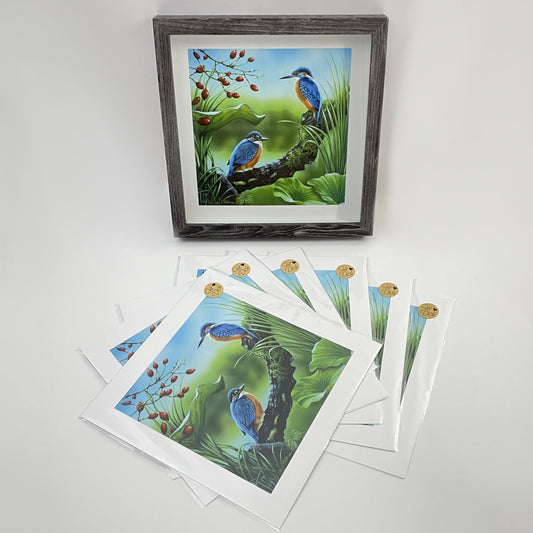 Am Ufer - Kunstdruck