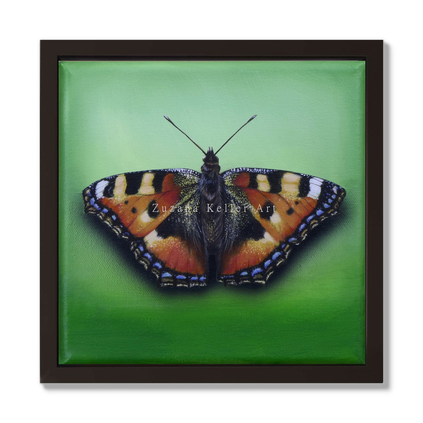 Schmetterling Carrot Cake - Original Acrylbild