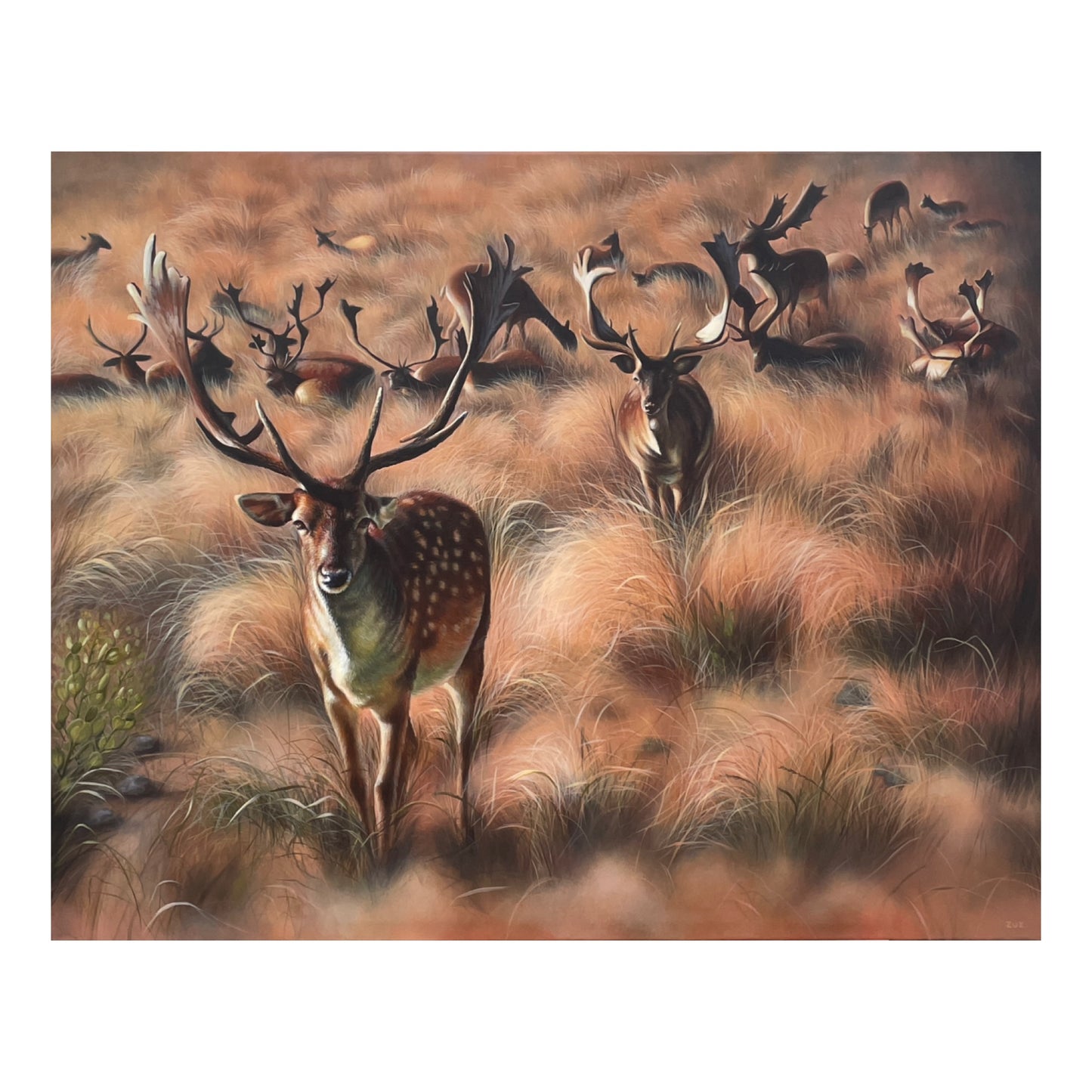 IN VOLLER PRACHT - Original Acrylbild