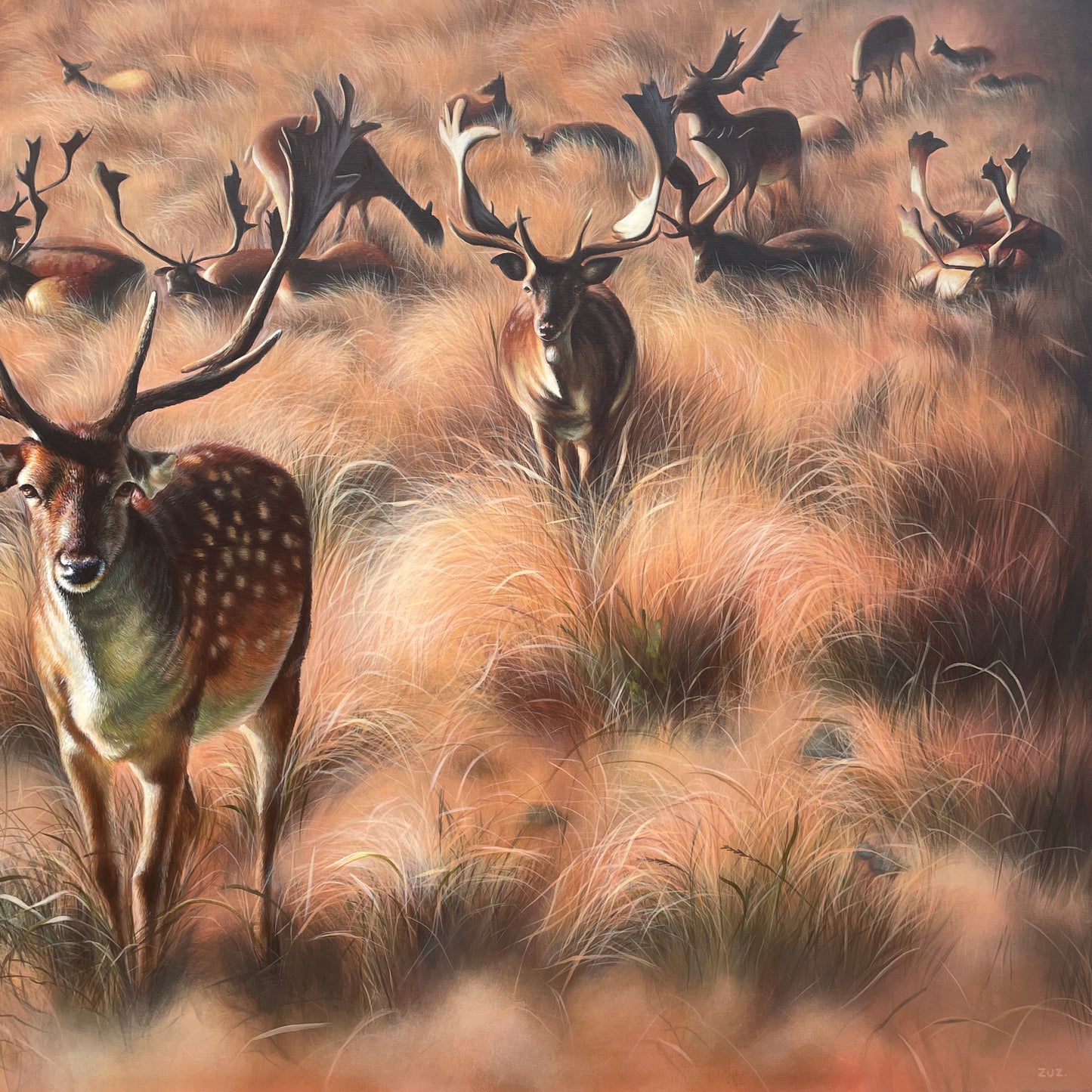 IN VOLLER PRACHT - Original Acrylbild