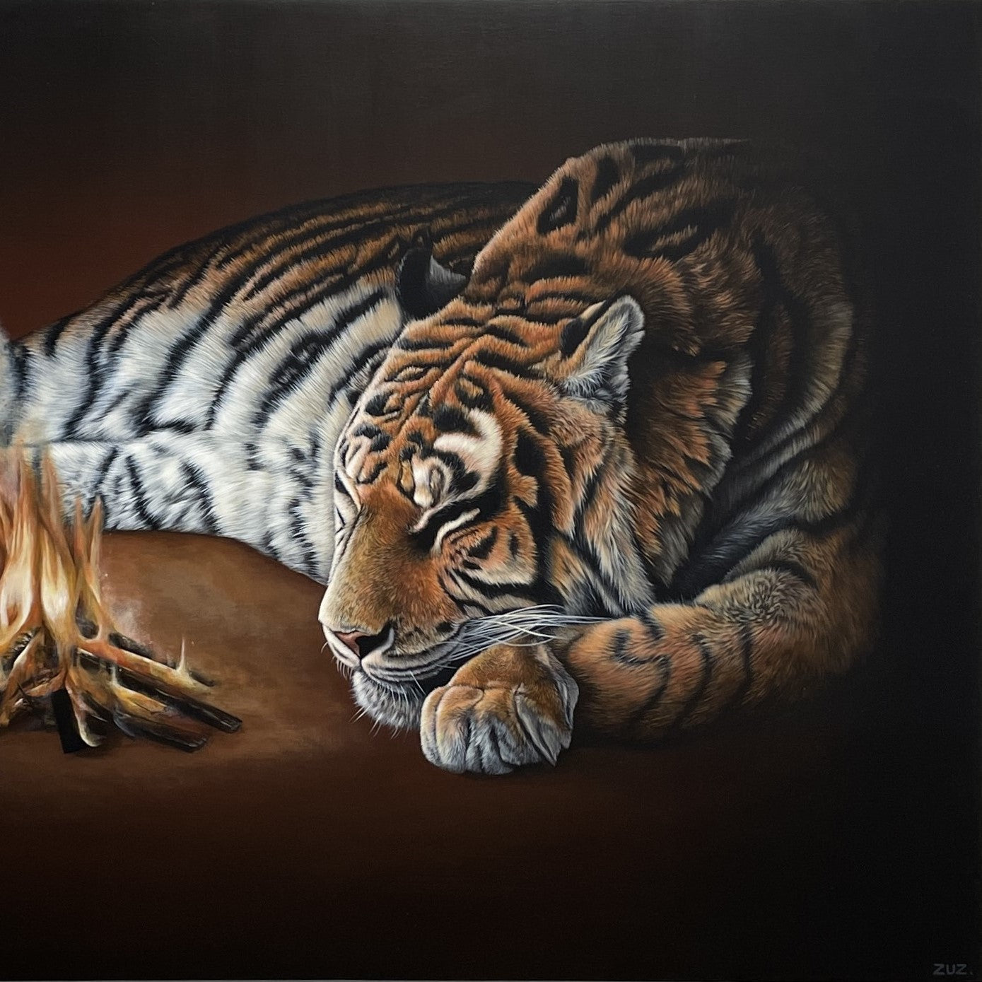 DER GROßE TRAUM - Original Acrylbild