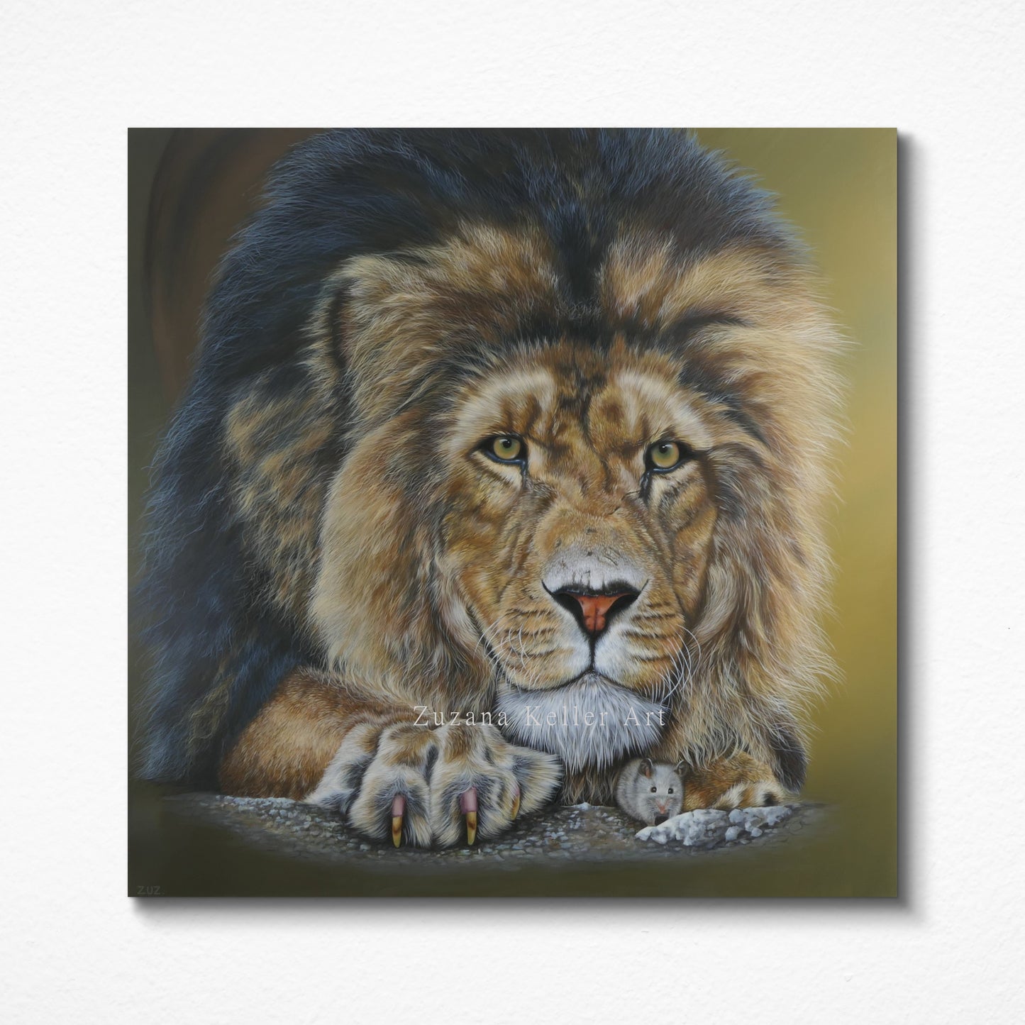 DER BESCHÜTZER - Original Acrylbild