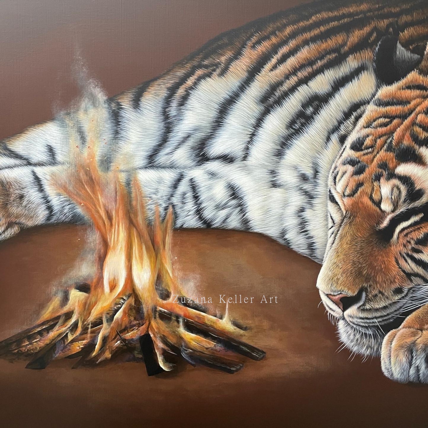 DER GROßE TRAUM - Original Acrylbild