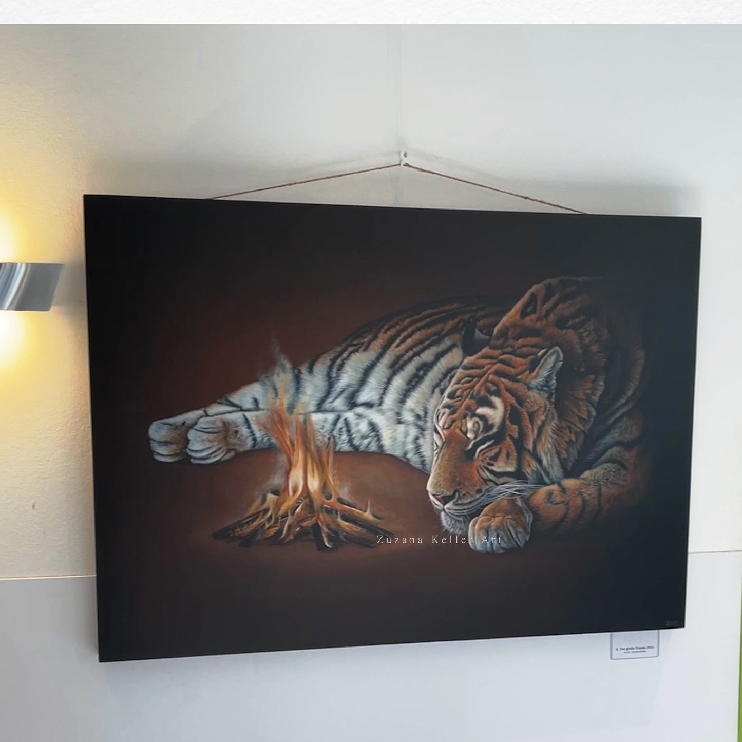 DER GROßE TRAUM - Original Acrylbild