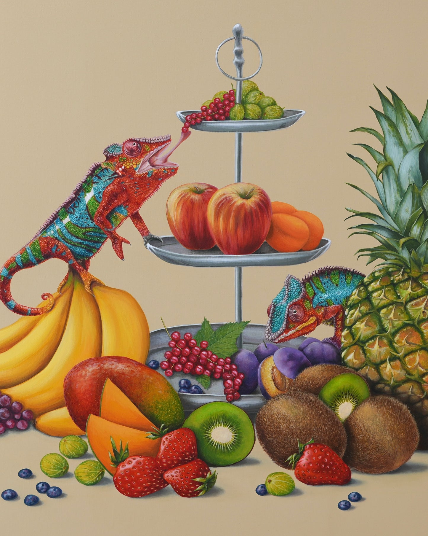 TUTTI FRUTTI - Original Acrylbild