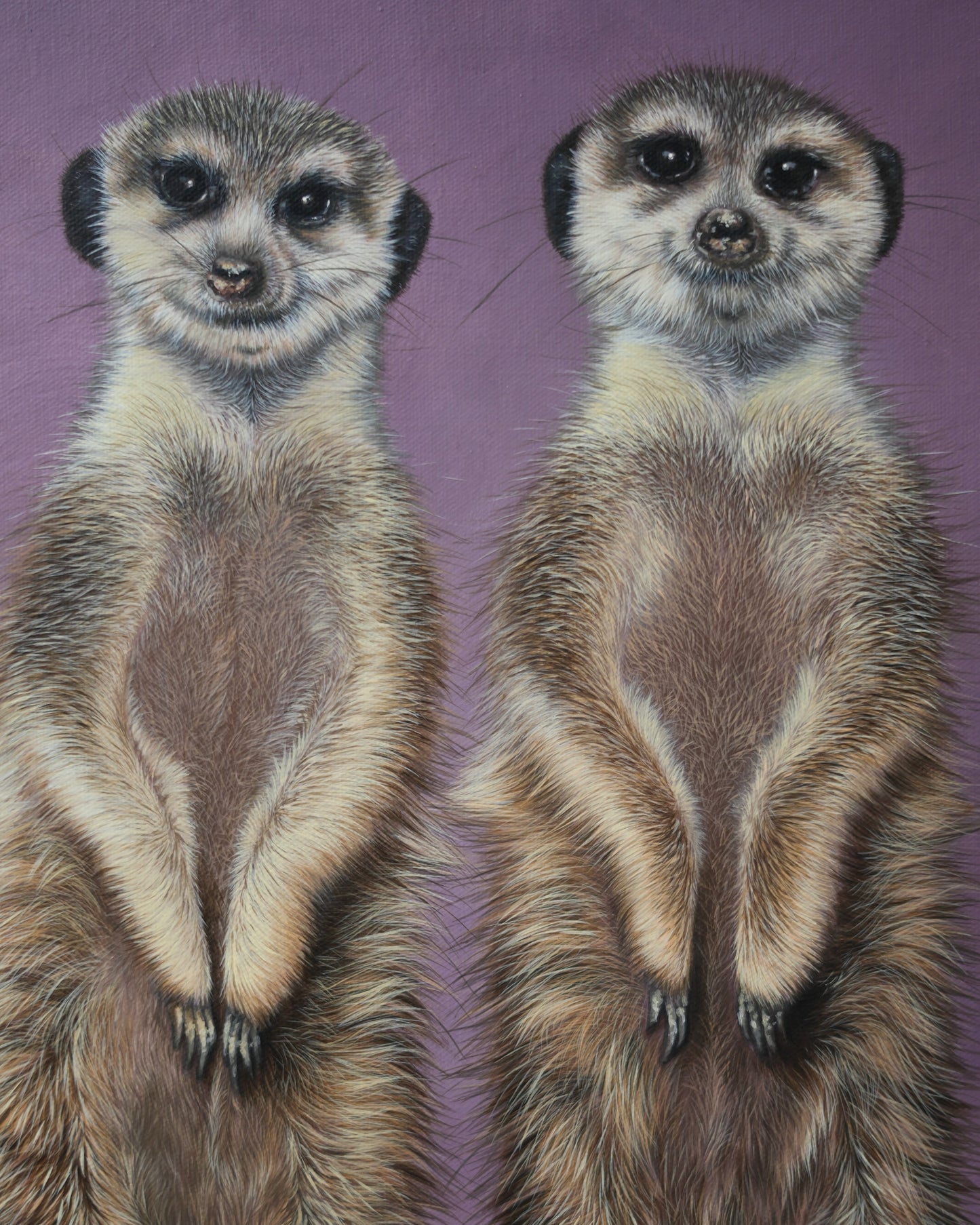 Die Wache - Original Acrylbild