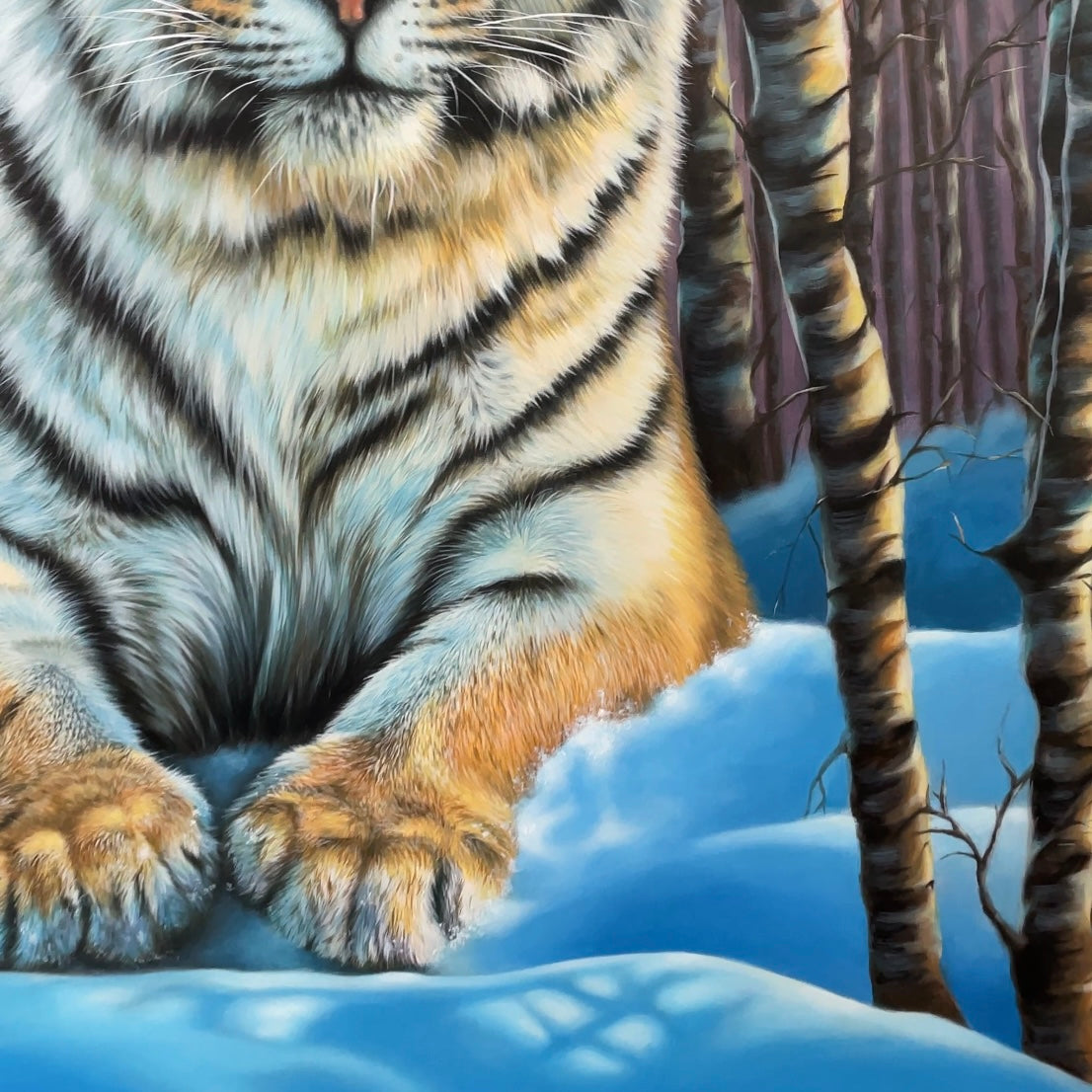 STILLE - Original Acrylbild