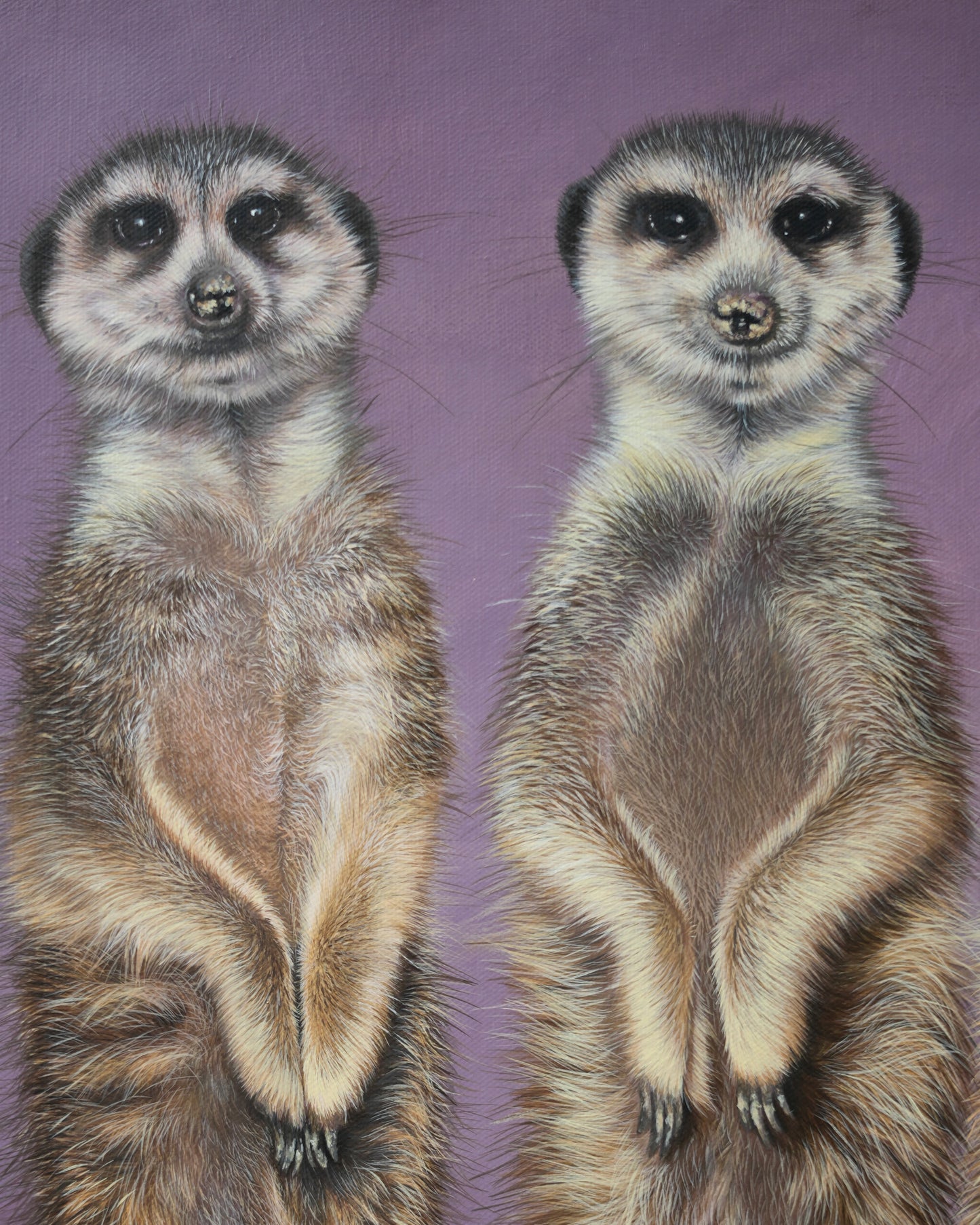 Die Wache - Original Acrylbild