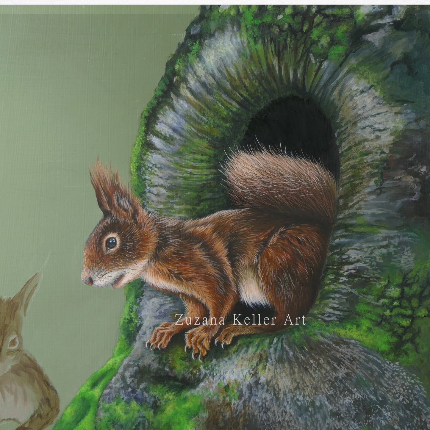 DIE BEUTE - Original Acrylbild