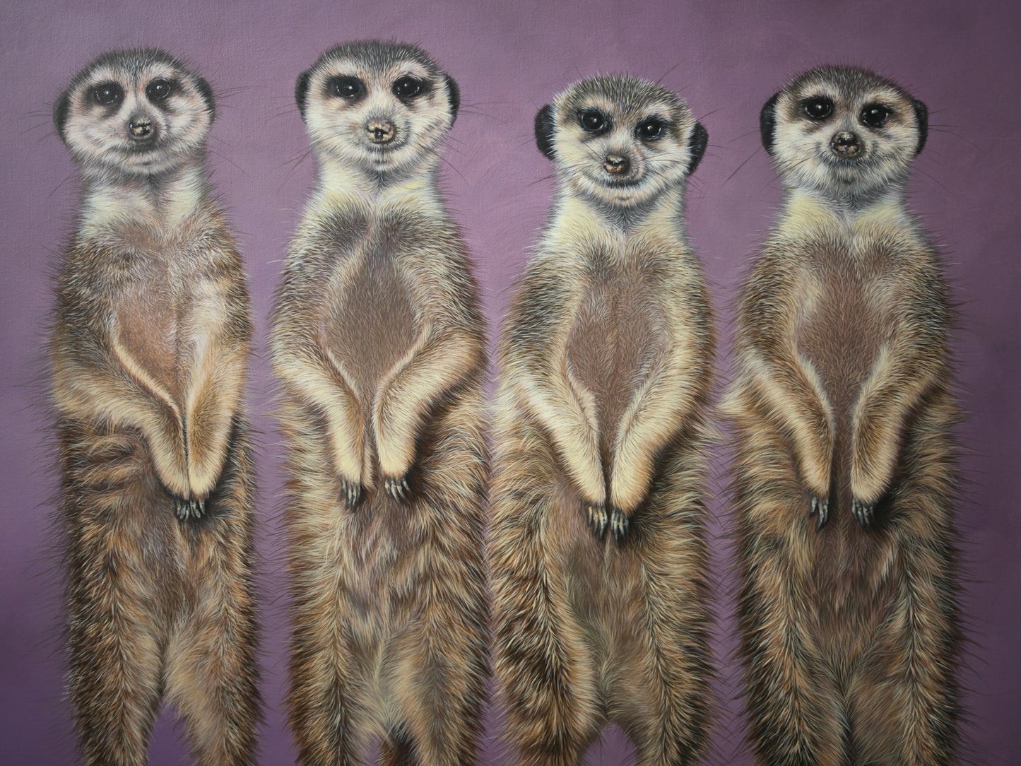 Die Wache - Original Acrylbild