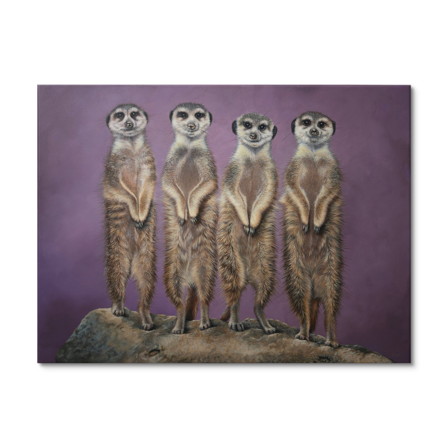 Die Wache - Original Acrylbild