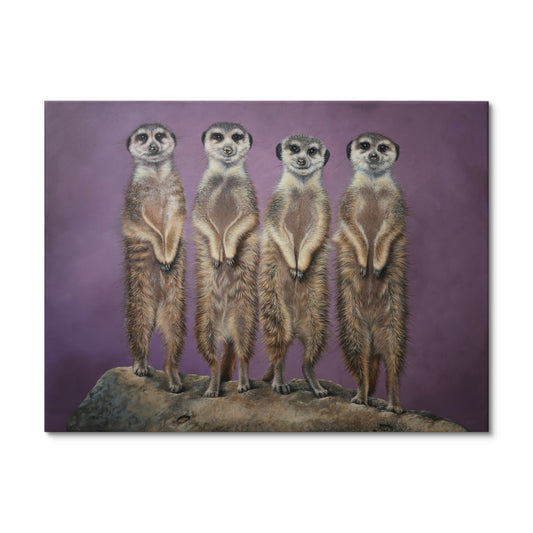 Die Wache - Original Acrylbild