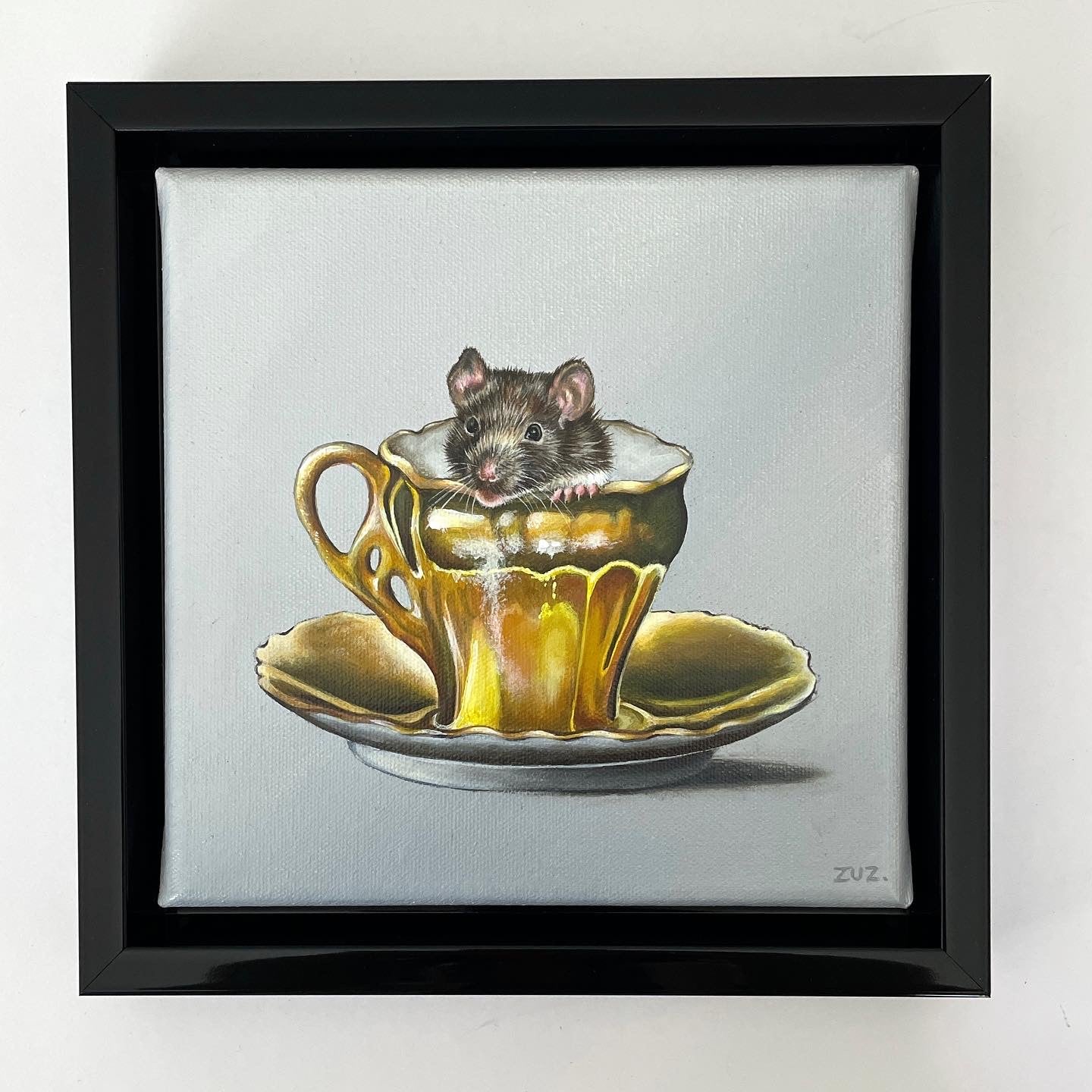 Espresso Doppio - Original Acrylbilder (2-er Set)