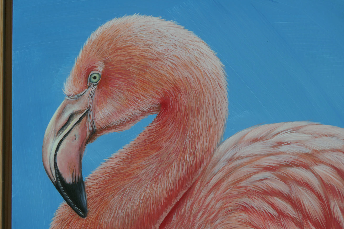 Flamingo - Original Acrylbild