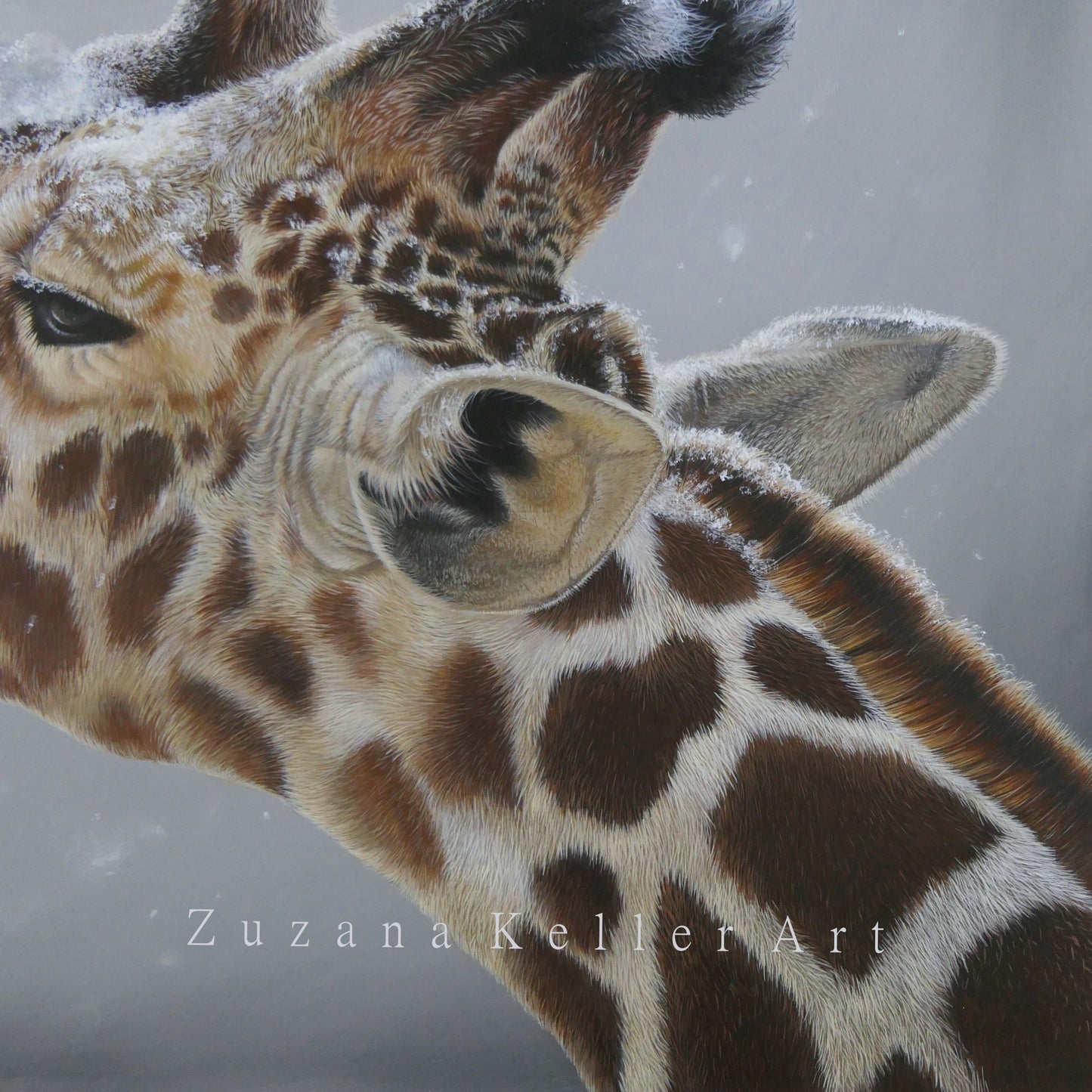 DIE ABKÜHLUNG - Original Acrylbild