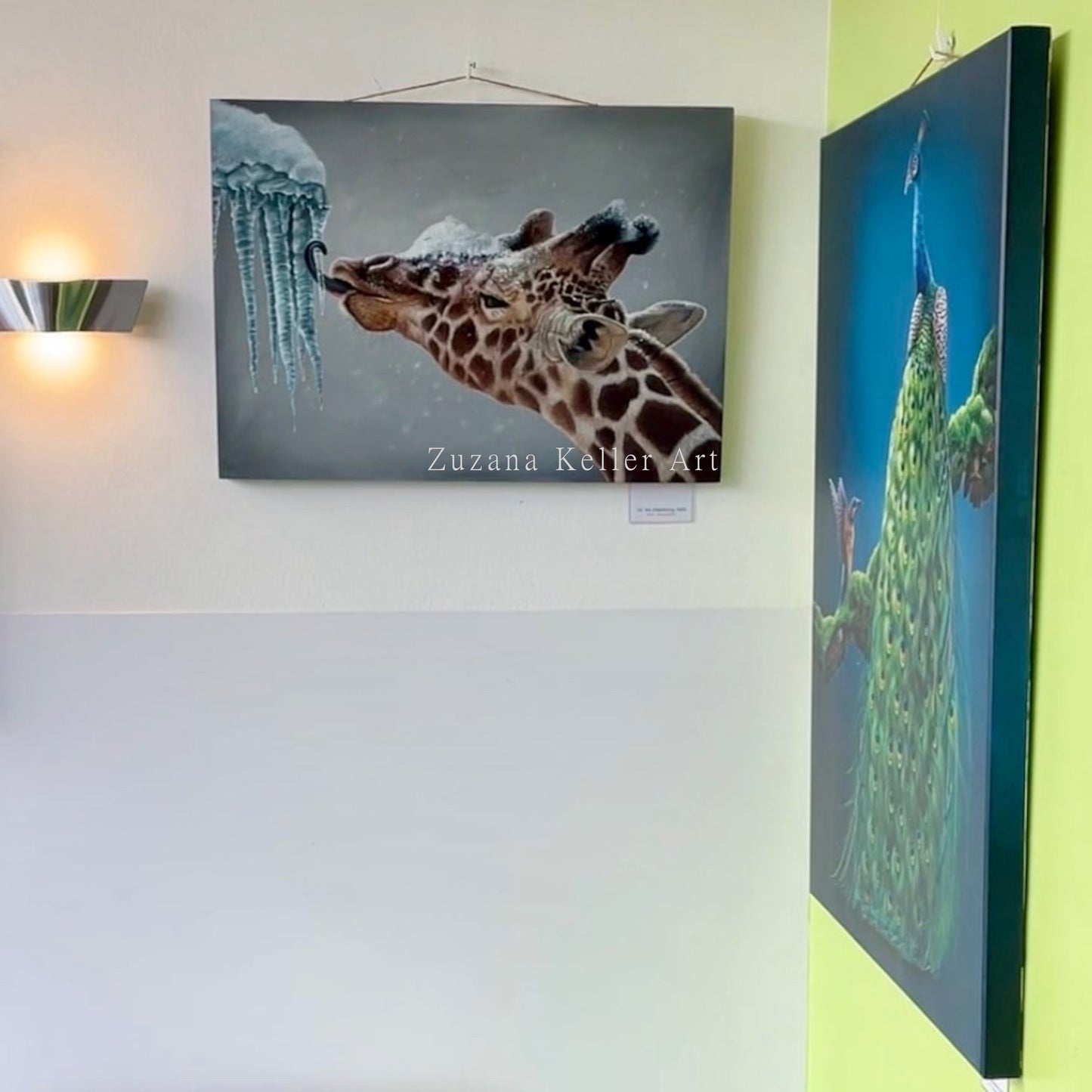 DIE ABKÜHLUNG - Original Acrylbild