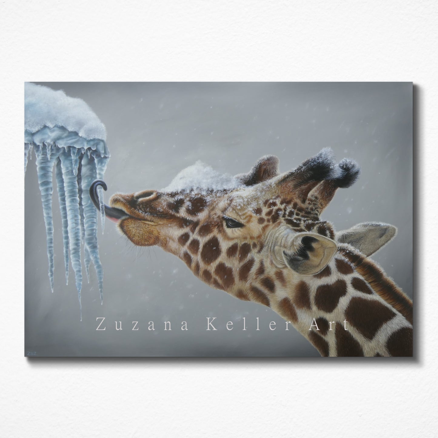 DIE ABKÜHLUNG - Original Acrylbild