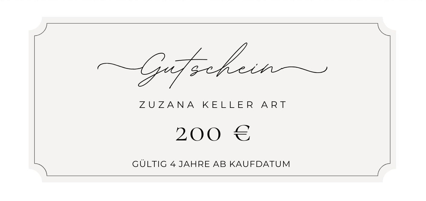 Online Gutschein für Zuzana Keller Art