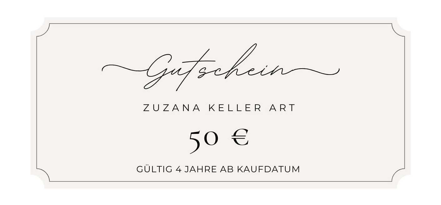 Online Gutschein für Zuzana Keller Art