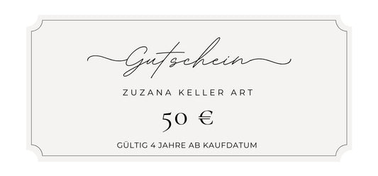 Online Gutschein für Zuzana Keller Art
