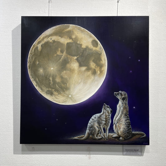 ZUSAMMEN ÜBERALL - Original Acrylbild