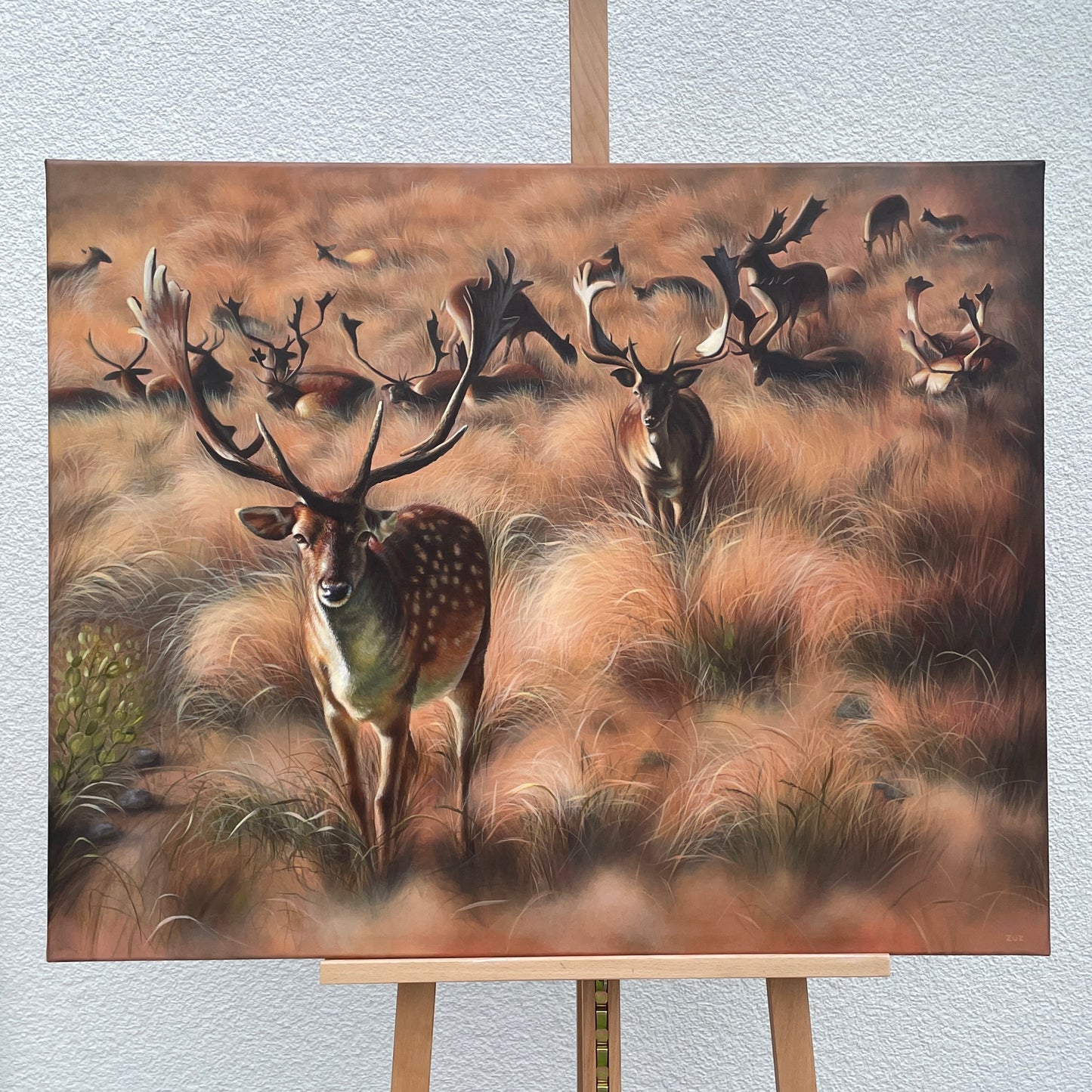 IN VOLLER PRACHT - Original Acrylbild