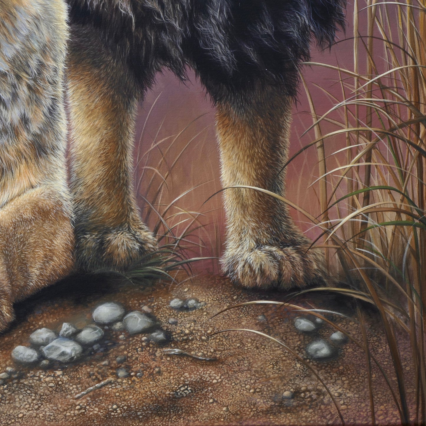 VERTRAUEN - Original Acrylbild