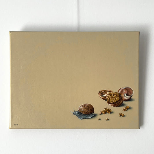 NUSSIG - Original Acrylbild