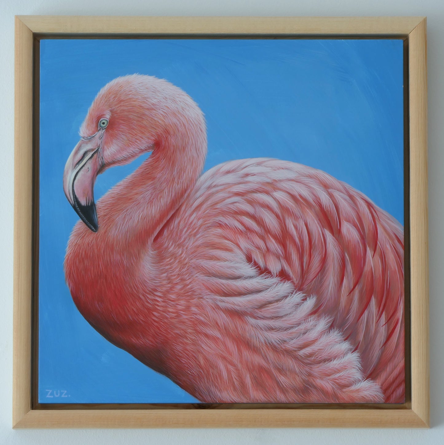 Flamingo - Original Acrylbild