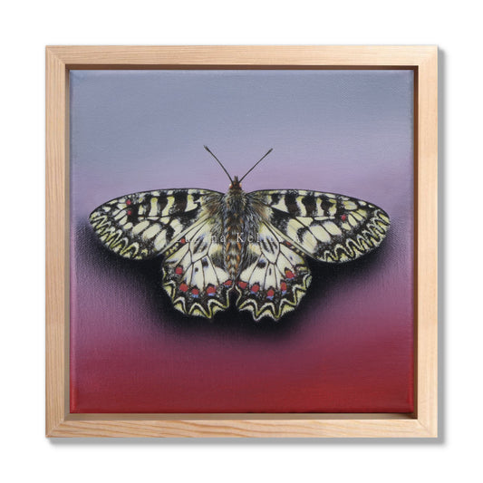 Schmetterling Strawberry Cupcake - Original Acrylbild