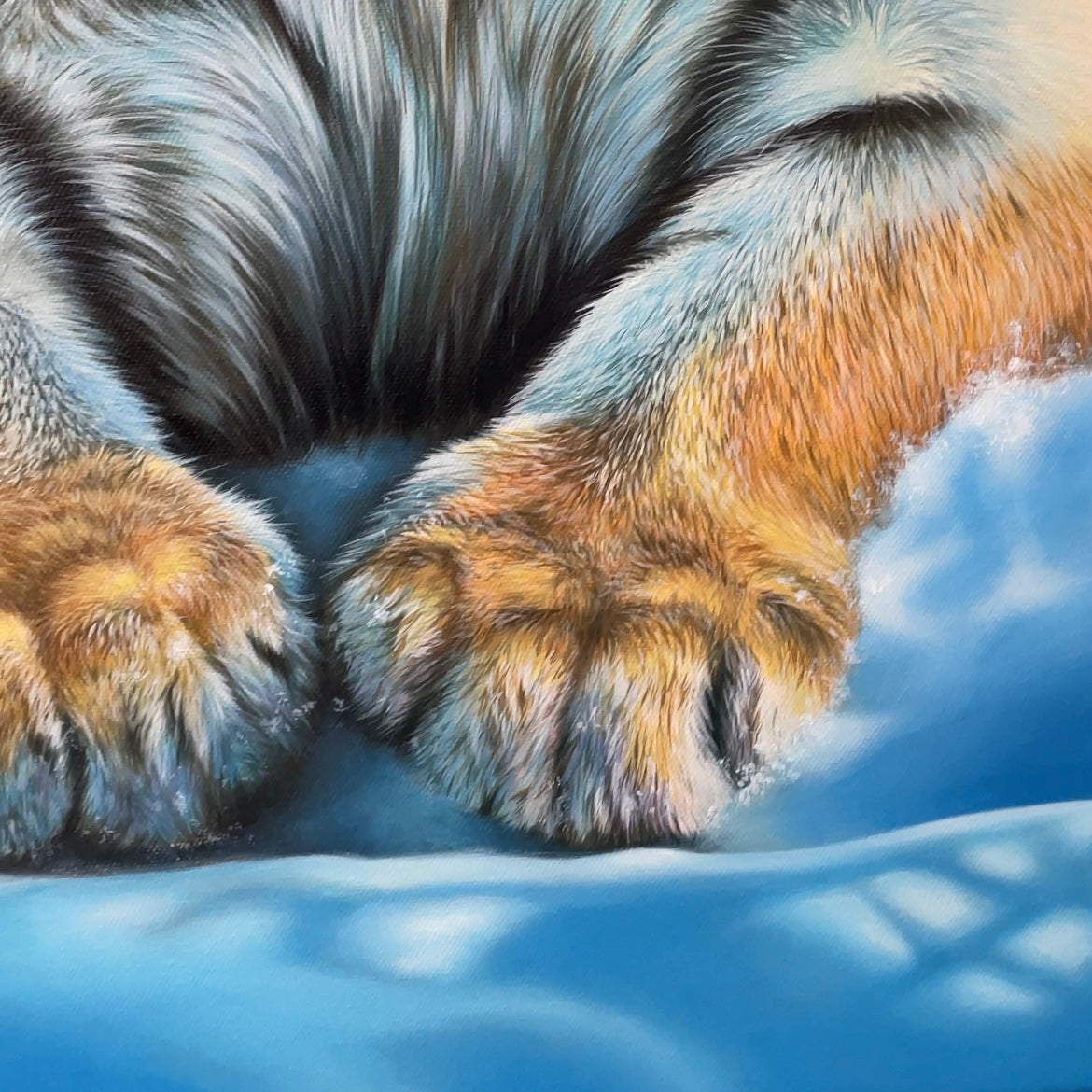 STILLE - Original Acrylbild