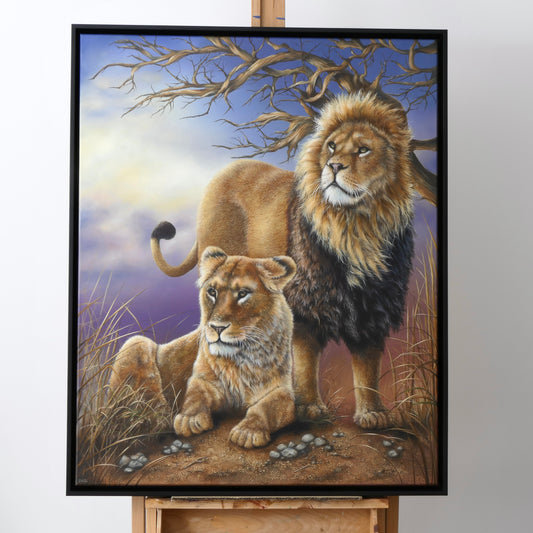 VERTRAUEN - Original Acrylbild