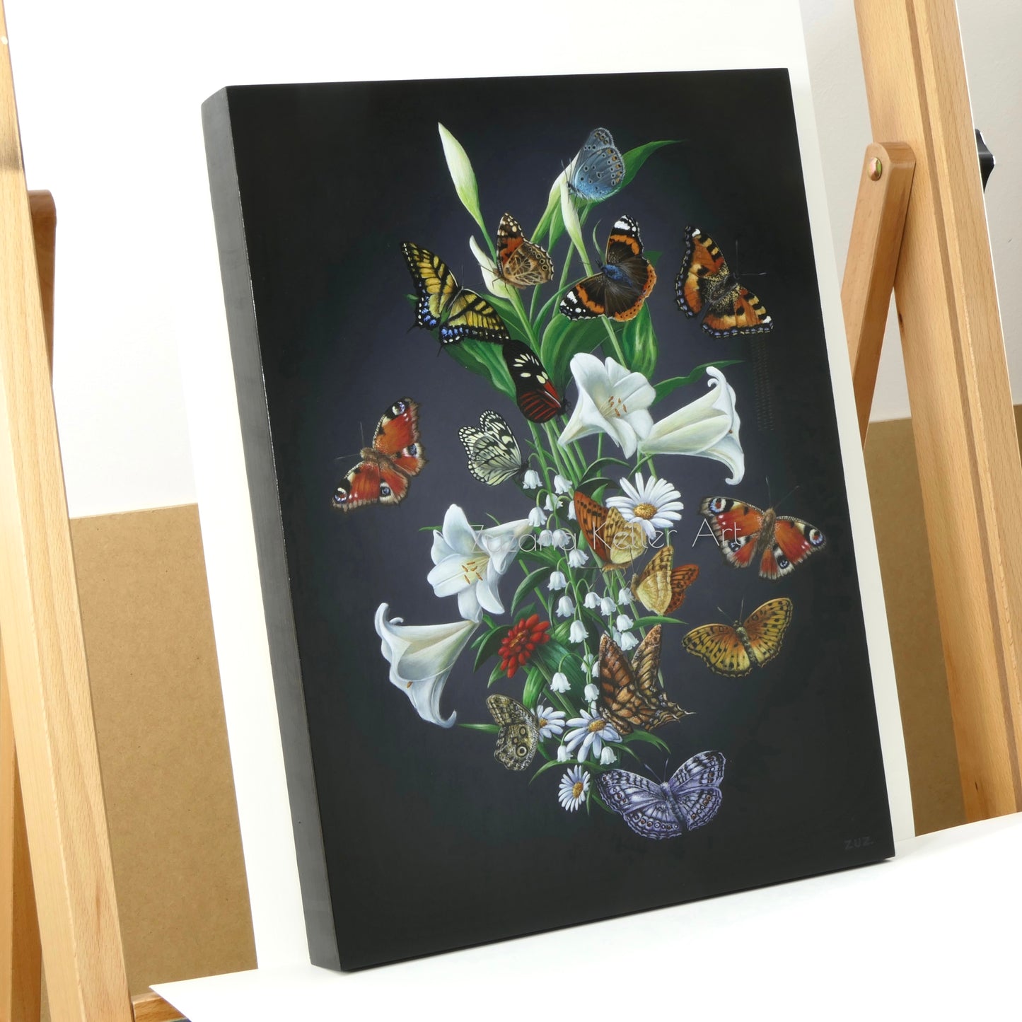 Butterfly Study - Original Acrylbild