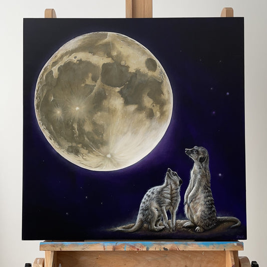 ZUSAMMEN ÜBERALL - Original Acrylbild