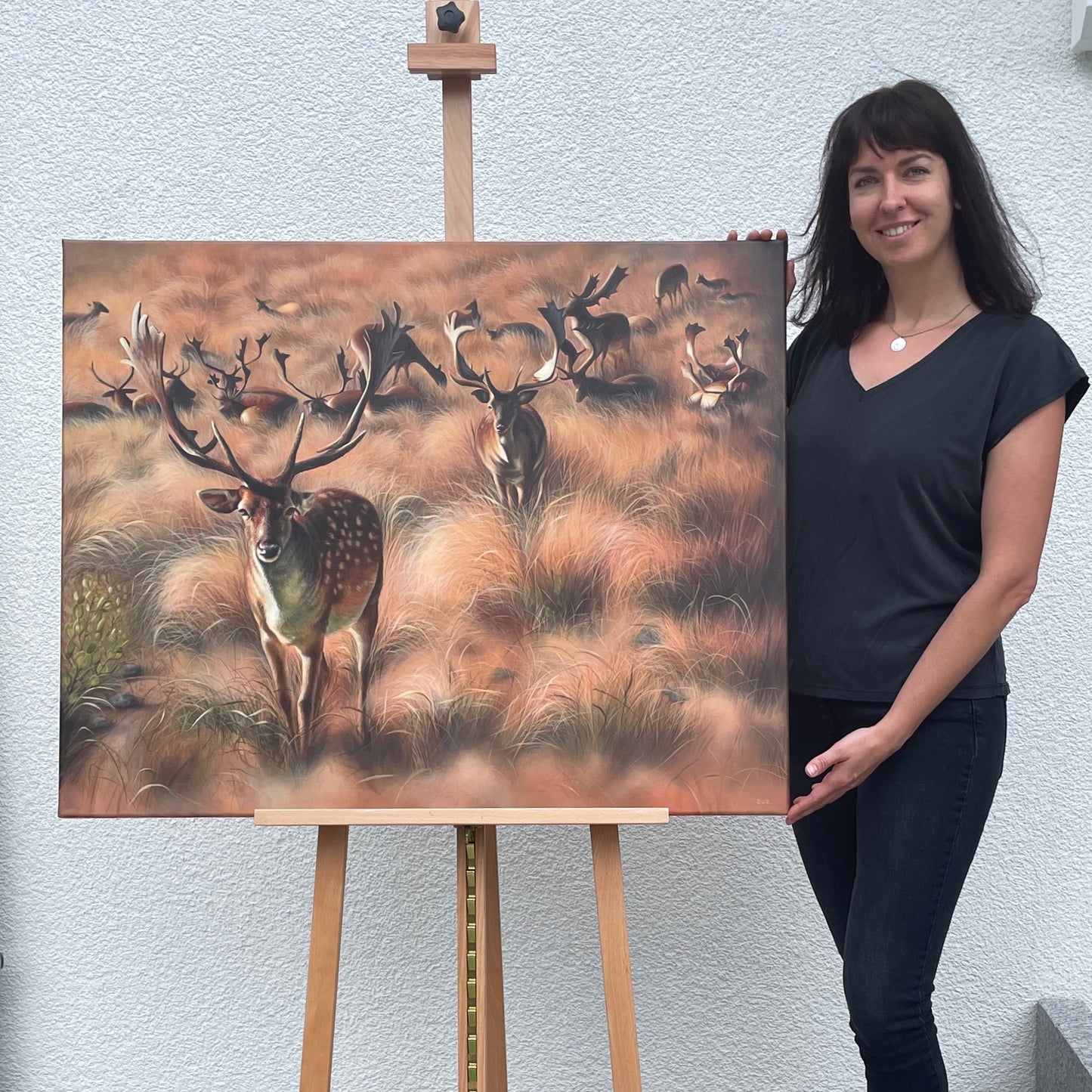 IN VOLLER PRACHT - Original Acrylbild